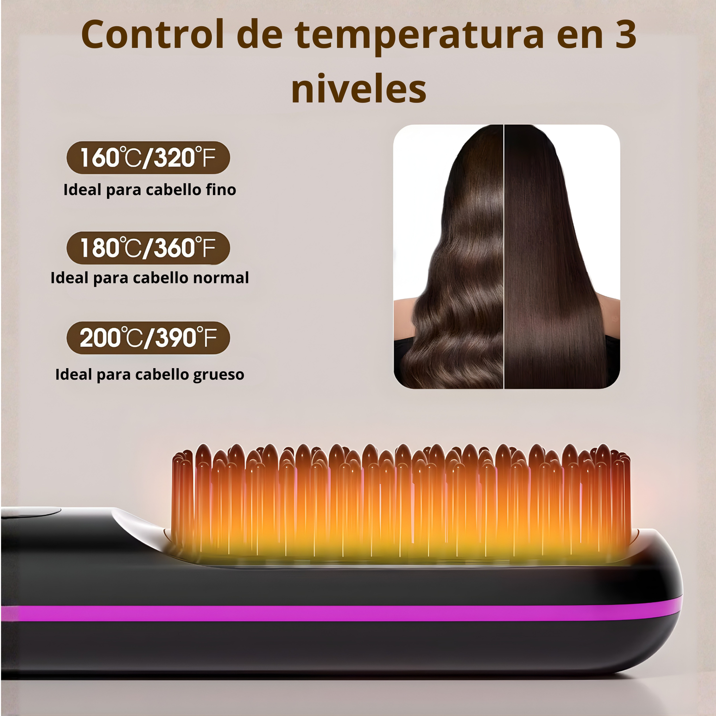 Cepillo Alisador Mini